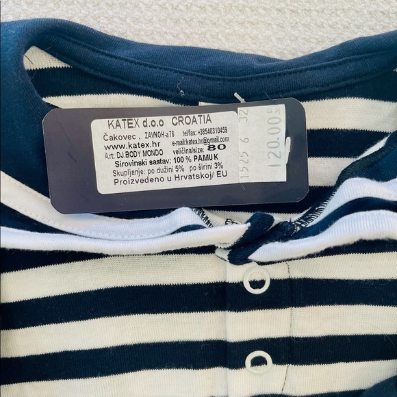 Cro Nautica by katex NWT Longall navy and white - Picture 3 of 4